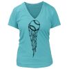 Women's Premium Deep V-Neck T-Shirt Thumbnail