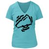 Women's Premium Deep V-Neck T-Shirt Thumbnail