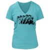 Women's Premium Deep V-Neck T-Shirt Thumbnail