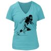 Women's Premium Deep V-Neck T-Shirt Thumbnail