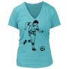 Women's Premium Deep V-Neck T-Shirt Thumbnail