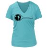 Women's Premium Deep V-Neck T-Shirt Thumbnail