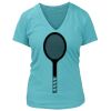 Women's Premium Deep V-Neck T-Shirt Thumbnail