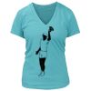 Women's Premium Deep V-Neck T-Shirt Thumbnail