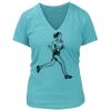 Women's Premium Deep V-Neck T-Shirt Thumbnail