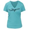 Women's Premium Deep V-Neck T-Shirt Thumbnail