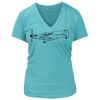 Women's Premium Deep V-Neck T-Shirt Thumbnail