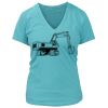 Women's Premium Deep V-Neck T-Shirt Thumbnail