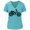 Women's Premium Deep V-Neck T-Shirt Thumbnail