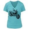 Women's Premium Deep V-Neck T-Shirt Thumbnail
