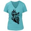 Women's Premium Deep V-Neck T-Shirt Thumbnail