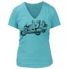 Women's Premium Deep V-Neck T-Shirt Thumbnail