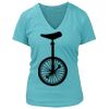 Women's Premium Deep V-Neck T-Shirt Thumbnail