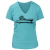 Women's Premium Deep V-Neck T-Shirt Thumbnail