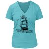 Women's Premium Deep V-Neck T-Shirt Thumbnail