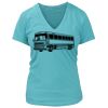 Women's Premium Deep V-Neck T-Shirt Thumbnail