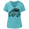 Women's Premium Deep V-Neck T-Shirt Thumbnail