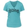 Women's Premium Deep V-Neck T-Shirt Thumbnail