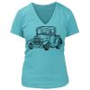 Women's Premium Deep V-Neck T-Shirt Thumbnail