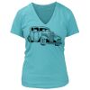 Women's Premium Deep V-Neck T-Shirt Thumbnail