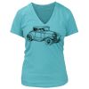 Women's Premium Deep V-Neck T-Shirt Thumbnail