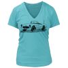 Women's Premium Deep V-Neck T-Shirt Thumbnail