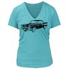 Women's Premium Deep V-Neck T-Shirt Thumbnail