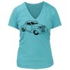 Women's Premium Deep V-Neck T-Shirt Thumbnail
