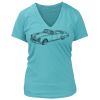 Women's Premium Deep V-Neck T-Shirt Thumbnail