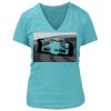 Women's Premium Deep V-Neck T-Shirt Thumbnail