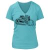 Women's Premium Deep V-Neck T-Shirt Thumbnail