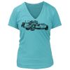 Women's Premium Deep V-Neck T-Shirt Thumbnail