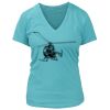 Women's Premium Deep V-Neck T-Shirt Thumbnail