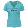 Women's Premium Deep V-Neck T-Shirt Thumbnail
