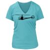Women's Premium Deep V-Neck T-Shirt Thumbnail