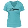 Women's Premium Deep V-Neck T-Shirt Thumbnail