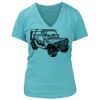 Women's Premium Deep V-Neck T-Shirt Thumbnail