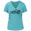 Women's Premium Deep V-Neck T-Shirt Thumbnail