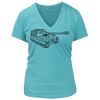 Women's Premium Deep V-Neck T-Shirt Thumbnail