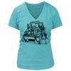 Women's Premium Deep V-Neck T-Shirt Thumbnail