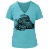 Women's Premium Deep V-Neck T-Shirt Thumbnail