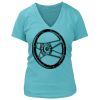 Women's Premium Deep V-Neck T-Shirt Thumbnail