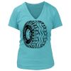 Women's Premium Deep V-Neck T-Shirt Thumbnail