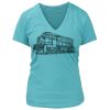 Women's Premium Deep V-Neck T-Shirt Thumbnail
