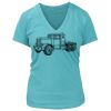 Women's Premium Deep V-Neck T-Shirt Thumbnail