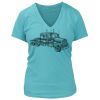 Women's Premium Deep V-Neck T-Shirt Thumbnail