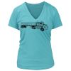 Women's Premium Deep V-Neck T-Shirt Thumbnail
