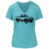 Women's Premium Deep V-Neck T-Shirt Thumbnail