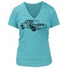 Women's Premium Deep V-Neck T-Shirt Thumbnail