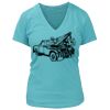 Women's Premium Deep V-Neck T-Shirt Thumbnail